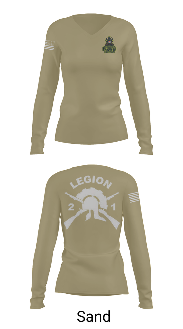 Womens Long Sleeve Vneck Shirt, 2-1, , Teamtime, Team time, sublimation, custom sports apparel, team uniforms, spirit wear, spiritwear, sports uniforms, custom shirts, team store, custom team store, fundraiser sports, apparel fundraiser