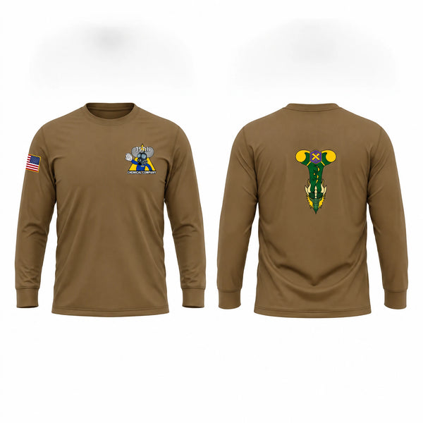 Long Sleeve Performance Shirt, 357th Spicy Company, Army, Teamtime, Team time, sublimation, custom sports apparel, team uniforms, spirit wear, spiritwear, sports uniforms, custom shirts, team store, custom team store, fundraiser sports, apparel fundraiser