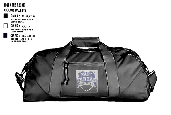 Duffle Bag, East Senior High School Band, Spirit Store, Teamtime, Team time, sublimation, custom sports apparel, team uniforms, spirit wear, spiritwear, sports uniforms, custom shirts, team store, custom team store, fundraiser sports, apparel fundraiser