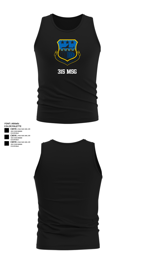 Tank Top, 315 MSG, , Teamtime, Team time, sublimation, custom sports apparel, team uniforms, spirit wear, spiritwear, sports uniforms, custom shirts, team store, custom team store, fundraiser sports, apparel fundraiser