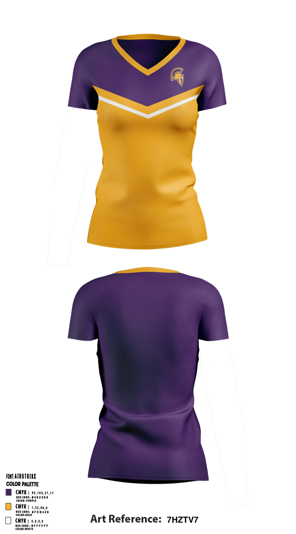 Womens Short Sleeve Vneck Shirt, Kennedy, , Teamtime, Team time, sublimation, custom sports apparel, team uniforms, spirit wear, spiritwear, sports uniforms, custom shirts, team store, custom team store, fundraiser sports, apparel fundraiser
