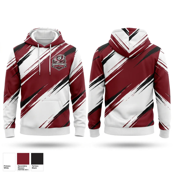 Hoodie, Hurricanes, Men's Soccer, Teamtime, Team time, sublimation, custom sports apparel, team uniforms, spirit wear, spiritwear, sports uniforms, custom shirts, team store, custom team store, fundraiser sports, apparel fundraiser