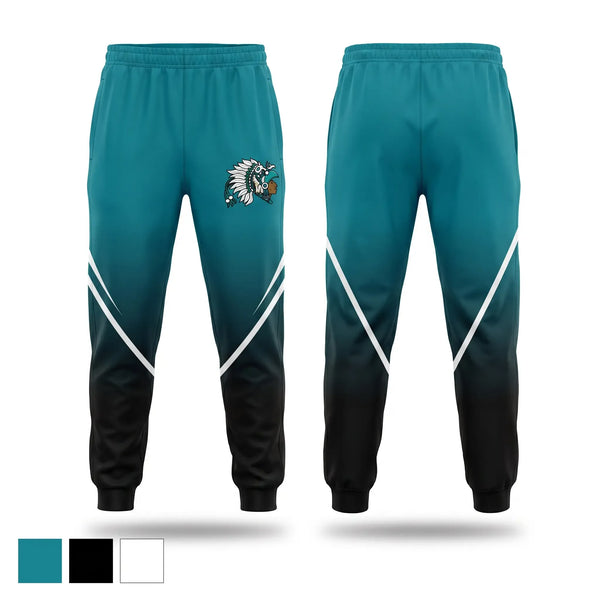 Sweatpants, Mendota Aztecs, Track & Field, Teamtime, Team time, sublimation, custom sports apparel, team uniforms, spirit wear, spiritwear, sports uniforms, custom shirts, team store, custom team store, fundraiser sports, apparel fundraiser