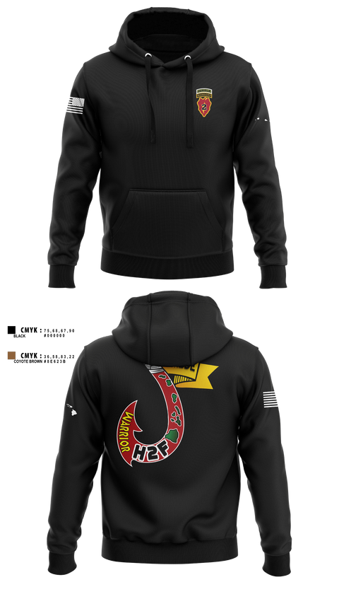 Hoodie, H2F, 2nd Mobile Brigade, 25th Infantry Division, Army, Teamtime, Team time, sublimation, custom sports apparel, team uniforms, spirit wear, spiritwear, sports uniforms, custom shirts, team store, custom team store, fundraiser sports, apparel fundraiser