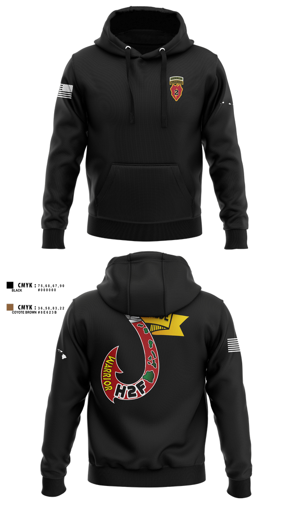 Hoodie, H2F, 2nd Mobile Brigade, 25th Infantry Division, Army, Teamtime, Team time, sublimation, custom sports apparel, team uniforms, spirit wear, spiritwear, sports uniforms, custom shirts, team store, custom team store, fundraiser sports, apparel fundraiser