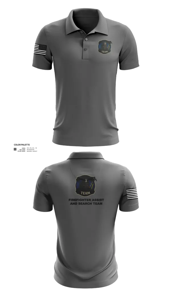 Short Sleeve Performance Polo, District 3 Fast, Fire Department, Teamtime, Team time, sublimation, custom sports apparel, team uniforms, spirit wear, spiritwear, sports uniforms, custom shirts, team store, custom team store, fundraiser sports, apparel fundraiser