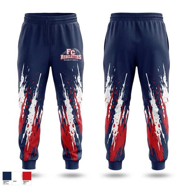 Sweatpants, Franklin County Rebelettes, Women's Basketball, Teamtime, Team time, sublimation, custom sports apparel, team uniforms, spirit wear, spiritwear, sports uniforms, custom shirts, team store, custom team store, fundraiser sports, apparel fundraiser
