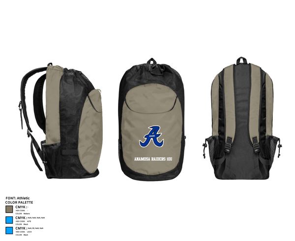 Gear Bag, Anamosa Raiders 10U, Baseball, Teamtime, Team time, sublimation, custom sports apparel, team uniforms, spirit wear, spiritwear, sports uniforms, custom shirts, team store, custom team store, fundraiser sports, apparel fundraiser