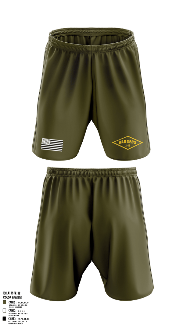 Athletic Shorts With Pockets, 2-16 rangers, Army, Teamtime, Team time, sublimation, custom sports apparel, team uniforms, spirit wear, spiritwear, sports uniforms, custom shirts, team store, custom team store, fundraiser sports, apparel fundraiser