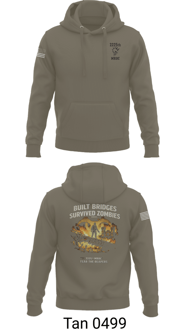 Hoodie, 2225th MRBC, National Guard, Teamtime, Team time, sublimation, custom sports apparel, team uniforms, spirit wear, spiritwear, sports uniforms, custom shirts, team store, custom team store, fundraiser sports, apparel fundraiser
