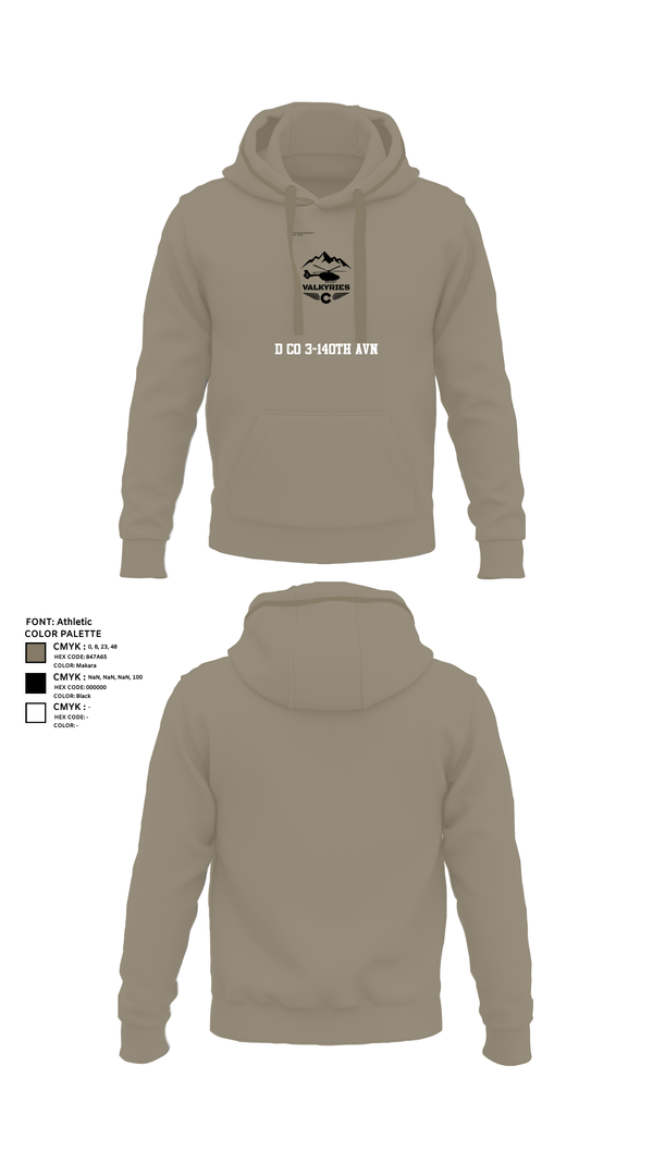 Hoodie, D Co 3-140th AVN, National Guard, Teamtime, Team time, sublimation, custom sports apparel, team uniforms, spirit wear, spiritwear, sports uniforms, custom shirts, team store, custom team store, fundraiser sports, apparel fundraiser