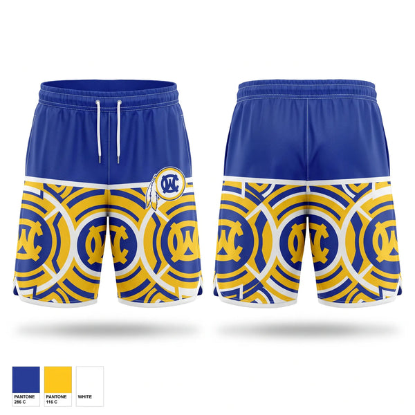 Athletic Shorts With Pockets, West Caldwell Lady Warriors, Women's Basketball, Teamtime, Team time, sublimation, custom sports apparel, team uniforms, spirit wear, spiritwear, sports uniforms, custom shirts, team store, custom team store, fundraiser sports, apparel fundraiser