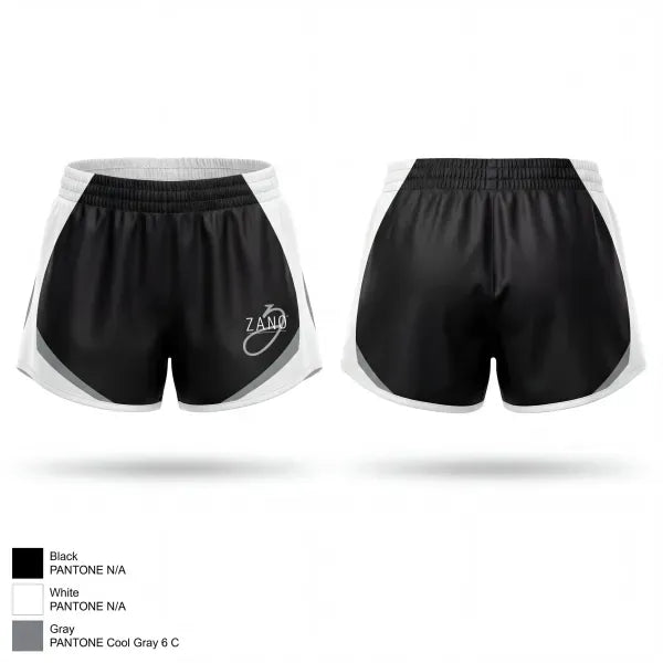 Womens Shorts, Zano Salons, , Teamtime, Team time, sublimation, custom sports apparel, team uniforms, spirit wear, spiritwear, sports uniforms, custom shirts, team store, custom team store, fundraiser sports, apparel fundraiser