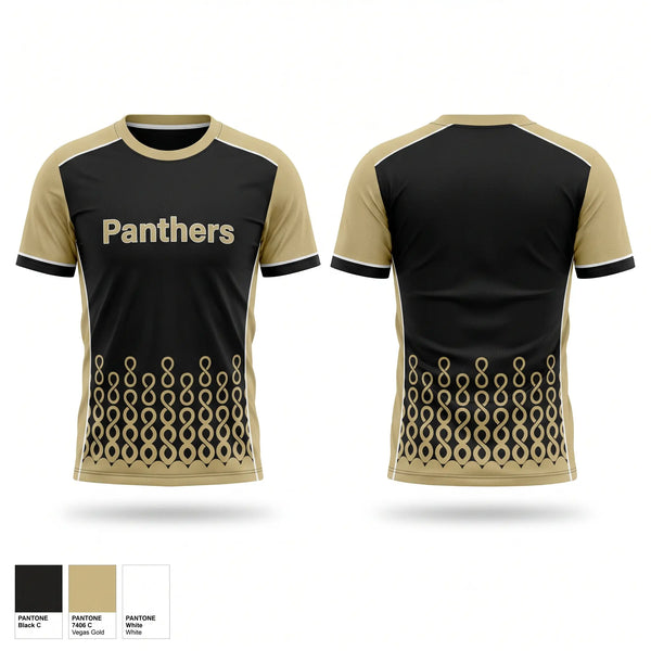 Soft Poly Tee Cotton Like Feel, Panthers, Baseball, Teamtime, Team time, sublimation, custom sports apparel, team uniforms, spirit wear, spiritwear, sports uniforms, custom shirts, team store, custom team store, fundraiser sports, apparel fundraiser