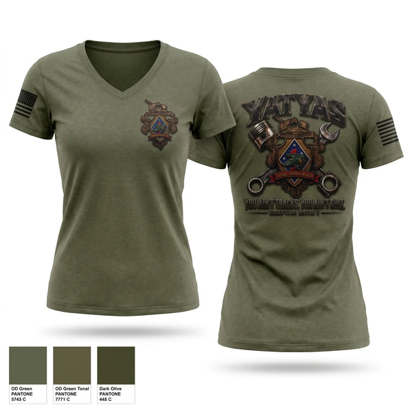 Womens Short Sleeve Vneck Shirt, 3D AABN, Marines, Teamtime, Team time, sublimation, custom sports apparel, team uniforms, spirit wear, spiritwear, sports uniforms, custom shirts, team store, custom team store, fundraiser sports, apparel fundraiser