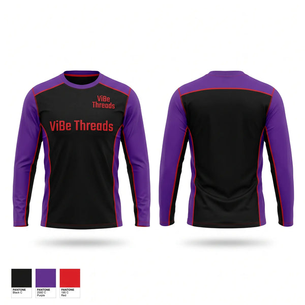 Long Sleeve Performance Shirt, ViBe Threads, Cheer, Teamtime, Team time, sublimation, custom sports apparel, team uniforms, spirit wear, spiritwear, sports uniforms, custom shirts, team store, custom team store, fundraiser sports, apparel fundraiser