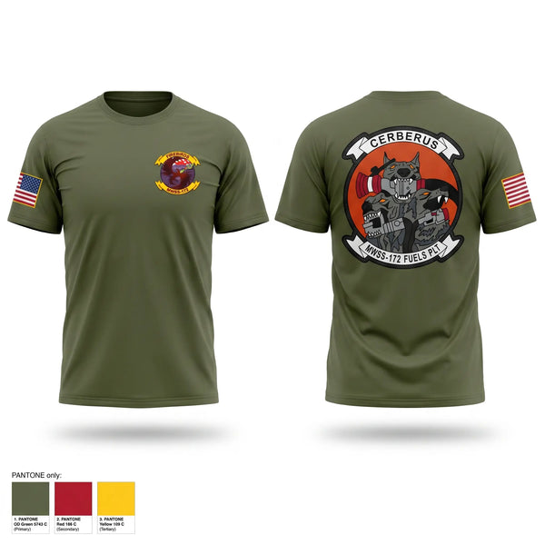 Old School Cotton Feel Shirt, MWSS-172 Fuels Platoon, Marines, Teamtime, Team time, sublimation, custom sports apparel, team uniforms, spirit wear, spiritwear, sports uniforms, custom shirts, team store, custom team store, fundraiser sports, apparel fundraiser