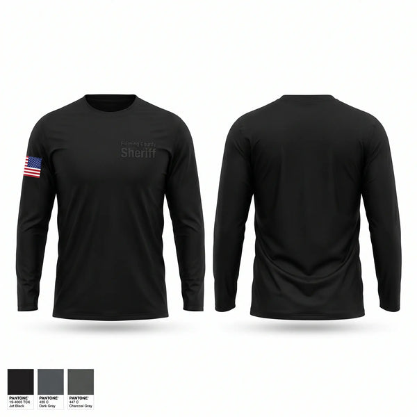 Long Sleeve Performance Shirt, Fleming County Sheriff, Police, Teamtime, Team time, sublimation, custom sports apparel, team uniforms, spirit wear, spiritwear, sports uniforms, custom shirts, team store, custom team store, fundraiser sports, apparel fundraiser