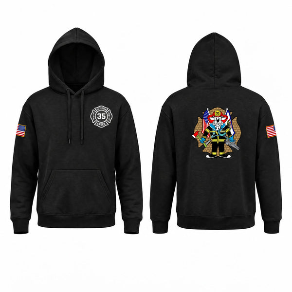 Hoodie, Patterson Creek Fire Company, Fire Department, Teamtime, Team time, sublimation, custom sports apparel, team uniforms, spirit wear, spiritwear, sports uniforms, custom shirts, team store, custom team store, fundraiser sports, apparel fundraiser