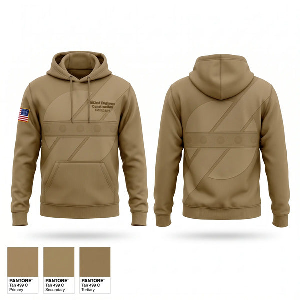 Hoodie, 902nd Engineer Construction Company, Army, Teamtime, Team time, sublimation, custom sports apparel, team uniforms, spirit wear, spiritwear, sports uniforms, custom shirts, team store, custom team store, fundraiser sports, apparel fundraiser