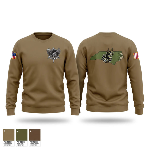 Crew Neck Sweatshirt, 145 SFS, Air Force, Teamtime, Team time, sublimation, custom sports apparel, team uniforms, spirit wear, spiritwear, sports uniforms, custom shirts, team store, custom team store, fundraiser sports, apparel fundraiser