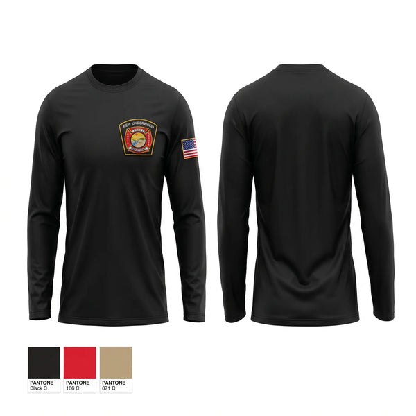 Long Sleeve Performance Shirt, New Underwood VFD, Fire Department, Teamtime, Team time, sublimation, custom sports apparel, team uniforms, spirit wear, spiritwear, sports uniforms, custom shirts, team store, custom team store, fundraiser sports, apparel fundraiser