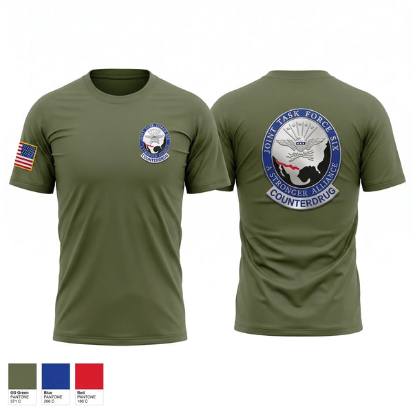 Short Sleeve Performance Shirt, Joint Task Force- 6, Marines, Teamtime, Team time, sublimation, custom sports apparel, team uniforms, spirit wear, spiritwear, sports uniforms, custom shirts, team store, custom team store, fundraiser sports, apparel fundraiser