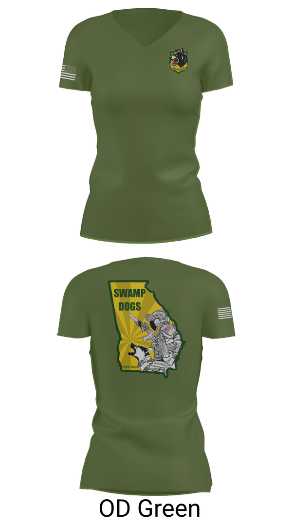Womens Short Sleeve Vneck Shirt, 93D MP DET (MWD), , Teamtime, Team time, sublimation, custom sports apparel, team uniforms, spirit wear, spiritwear, sports uniforms, custom shirts, team store, custom team store, fundraiser sports, apparel fundraiser