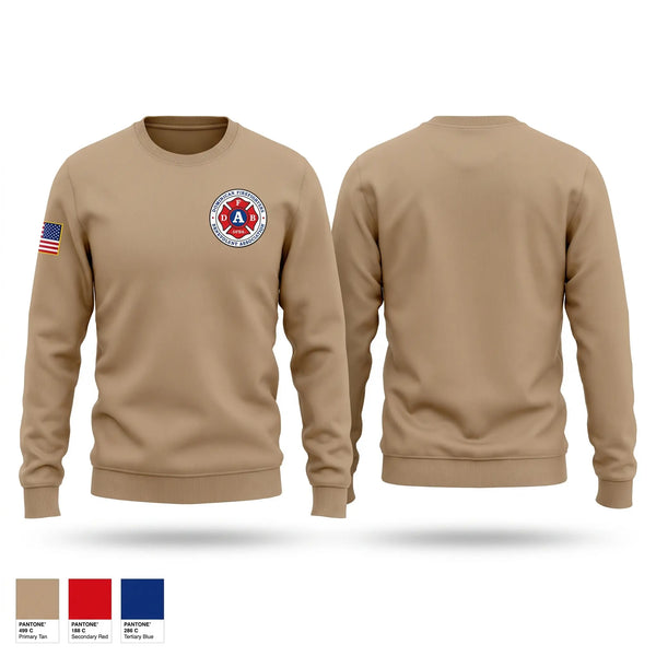 Crew Neck Sweatshirt, ASONABIBO, Fire Department, Teamtime, Team time, sublimation, custom sports apparel, team uniforms, spirit wear, spiritwear, sports uniforms, custom shirts, team store, custom team store, fundraiser sports, apparel fundraiser