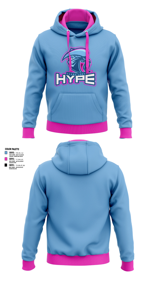 Hoodie, Texas Hype, Softball, Teamtime, Team time, sublimation, custom sports apparel, team uniforms, spirit wear, spiritwear, sports uniforms, custom shirts, team store, custom team store, fundraiser sports, apparel fundraiser