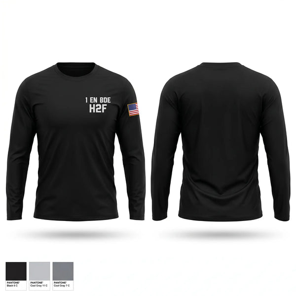 Long Sleeve Performance Shirt, 1 EN BDE H2F, Army, Teamtime, Team time, sublimation, custom sports apparel, team uniforms, spirit wear, spiritwear, sports uniforms, custom shirts, team store, custom team store, fundraiser sports, apparel fundraiser