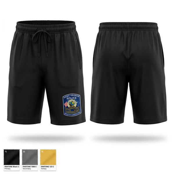 Athletic Shorts With Pockets, St. George police dept, Police, Teamtime, Team time, sublimation, custom sports apparel, team uniforms, spirit wear, spiritwear, sports uniforms, custom shirts, team store, custom team store, fundraiser sports, apparel fundraiser
