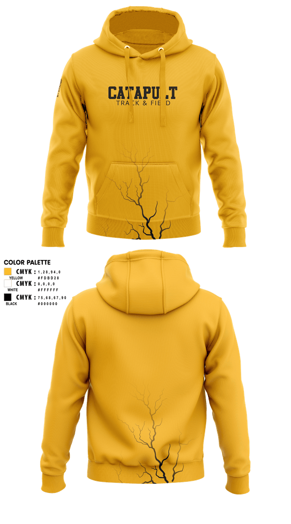 Hoodie, Catapult Track & Field, Track & Field, Teamtime, Team time, sublimation, custom sports apparel, team uniforms, spirit wear, spiritwear, sports uniforms, custom shirts, team store, custom team store, fundraiser sports, apparel fundraiser