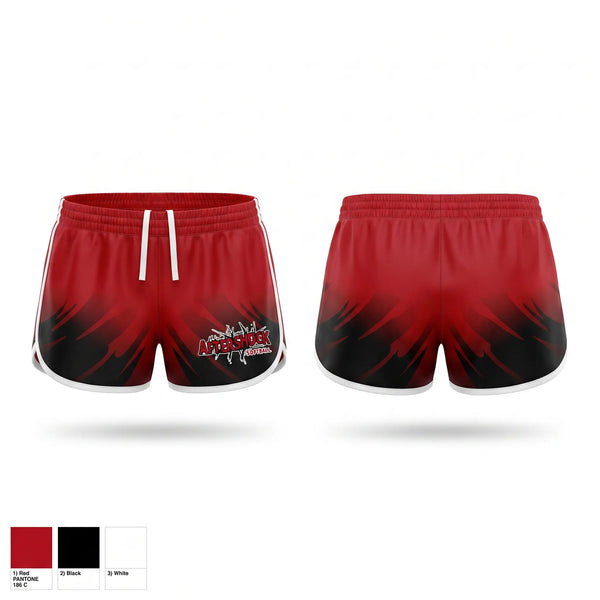Womens Shorts, Aftershock, Softball, Teamtime, Team time, sublimation, custom sports apparel, team uniforms, spirit wear, spiritwear, sports uniforms, custom shirts, team store, custom team store, fundraiser sports, apparel fundraiser
