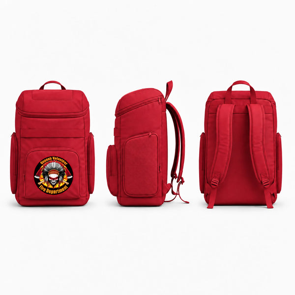 Gear Bag, Quanah volunteer fire department, Fire Department, Teamtime, Team time, sublimation, custom sports apparel, team uniforms, spirit wear, spiritwear, sports uniforms, custom shirts, team store, custom team store, fundraiser sports, apparel fundraiser