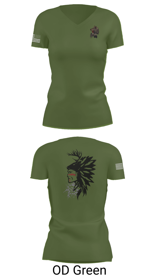 Womens Short Sleeve Vneck Shirt, 101st airborne 1-327, Army, Teamtime, Team time, sublimation, custom sports apparel, team uniforms, spirit wear, spiritwear, sports uniforms, custom shirts, team store, custom team store, fundraiser sports, apparel fundraiser