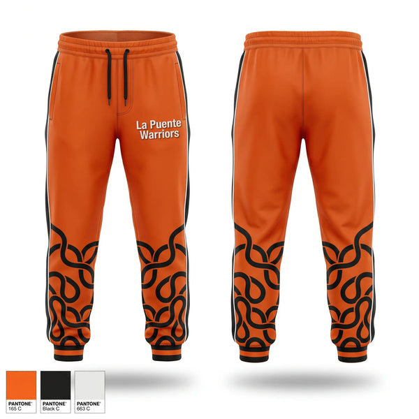 Sweatpants, La Puente Warriors, , Teamtime, Team time, sublimation, custom sports apparel, team uniforms, spirit wear, spiritwear, sports uniforms, custom shirts, team store, custom team store, fundraiser sports, apparel fundraiser