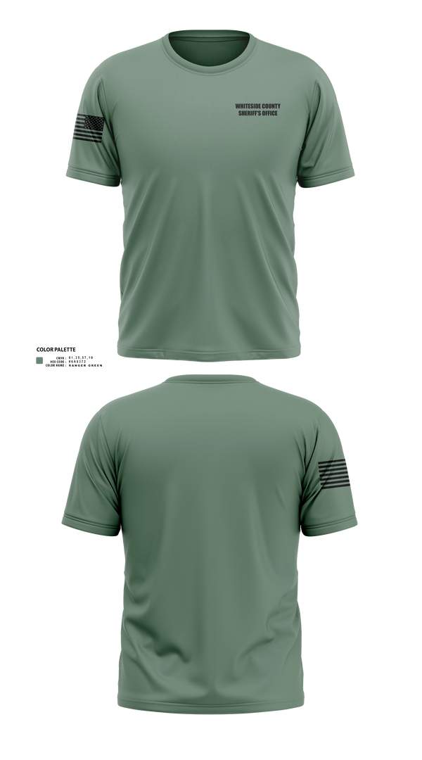 Old School Cotton Feel Shirt, Whiteside County Sheriff's Office, Police, Teamtime, Team time, sublimation, custom sports apparel, team uniforms, spirit wear, spiritwear, sports uniforms, custom shirts, team store, custom team store, fundraiser sports, apparel fundraiser