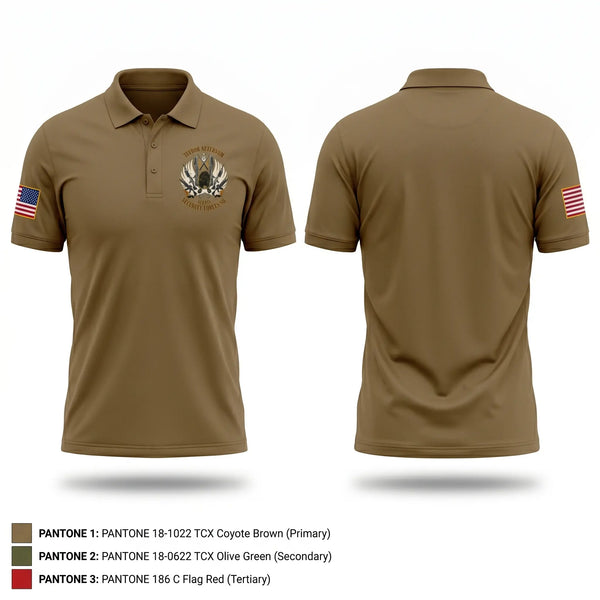 Short Sleeve Performance Polo, 110 SFS, National Guard, Teamtime, Team time, sublimation, custom sports apparel, team uniforms, spirit wear, spiritwear, sports uniforms, custom shirts, team store, custom team store, fundraiser sports, apparel fundraiser