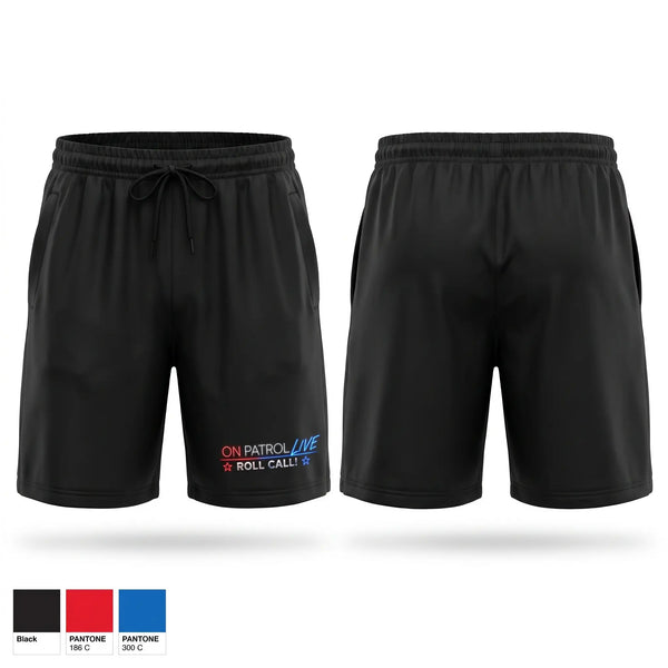 Athletic Shorts With Pockets, On Patrol Live, Police, Teamtime, Team time, sublimation, custom sports apparel, team uniforms, spirit wear, spiritwear, sports uniforms, custom shirts, team store, custom team store, fundraiser sports, apparel fundraiser