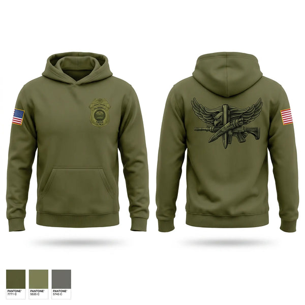 Hoodie, SRT, Police, Teamtime, Team time, sublimation, custom sports apparel, team uniforms, spirit wear, spiritwear, sports uniforms, custom shirts, team store, custom team store, fundraiser sports, apparel fundraiser