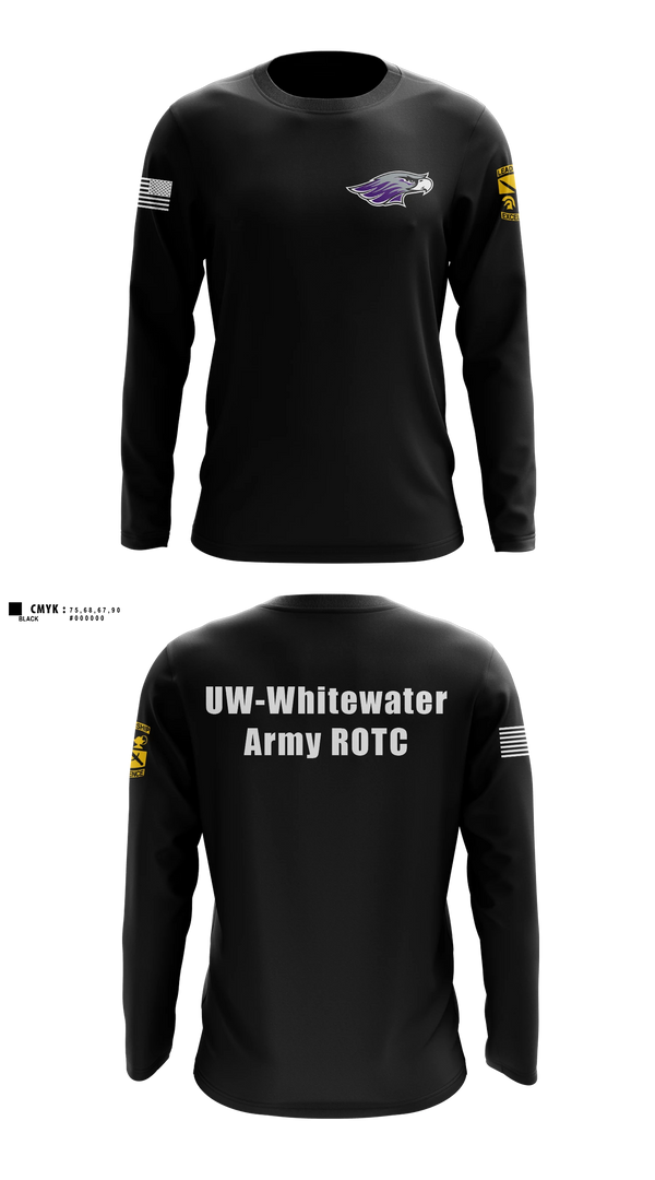 Long Sleeve Performance Shirt, Warhawks, Army, Teamtime, Team time, sublimation, custom sports apparel, team uniforms, spirit wear, spiritwear, sports uniforms, custom shirts, team store, custom team store, fundraiser sports, apparel fundraiser