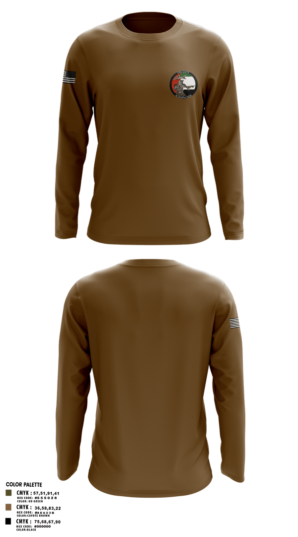 Long Sleeve Performance Shirt, 380 ESFS, Air Force, Teamtime, Team time, sublimation, custom sports apparel, team uniforms, spirit wear, spiritwear, sports uniforms, custom shirts, team store, custom team store, fundraiser sports, apparel fundraiser