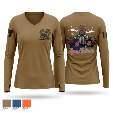 Womens Long Sleeve Vneck Shirt, A 2-149 AVN, Army, Teamtime, Team time, sublimation, custom sports apparel, team uniforms, spirit wear, spiritwear, sports uniforms, custom shirts, team store, custom team store, fundraiser sports, apparel fundraiser