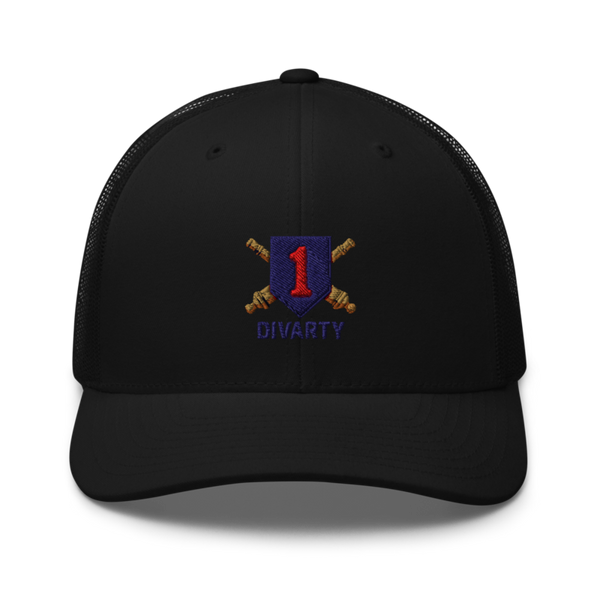 1ID DIVARTY 89089290 Retro Trucker Hat | Yupoong 6606