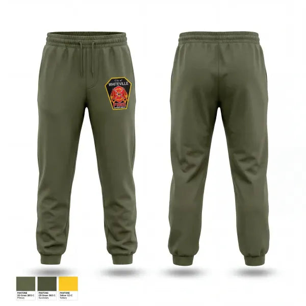 Sweatpants, WHITEVILLE FIRE DEPARTMENT, Fire Department, Teamtime, Team time, sublimation, custom sports apparel, team uniforms, spirit wear, spiritwear, sports uniforms, custom shirts, team store, custom team store, fundraiser sports, apparel fundraiser