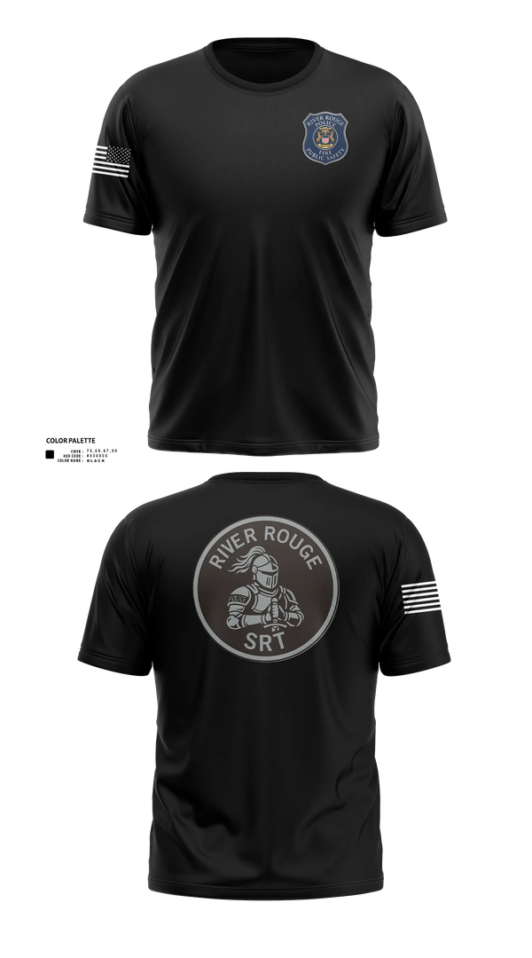 Short Sleeve Performance Shirt, River Rouge Police Special Response Team, Police, Teamtime, Team time, sublimation, custom sports apparel, team uniforms, spirit wear, spiritwear, sports uniforms, custom shirts, team store, custom team store, fundraiser sports, apparel fundraiser
