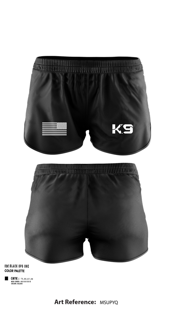 Ranger Panties, Willoughby K9, Police, Teamtime, Team time, sublimation, custom sports apparel, team uniforms, spirit wear, spiritwear, sports uniforms, custom shirts, team store, custom team store, fundraiser sports, apparel fundraiser