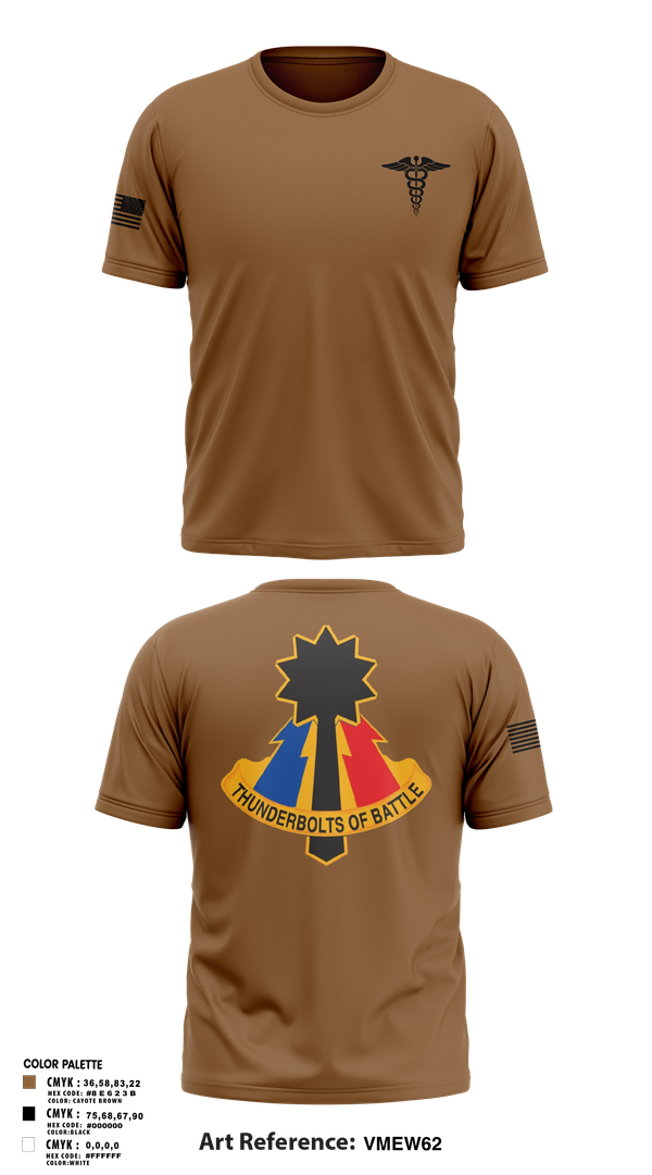 Old School Cotton Feel Shirt, 194th AR BDE HRT Medics, Army, Teamtime, Team time, sublimation, custom sports apparel, team uniforms, spirit wear, spiritwear, sports uniforms, custom shirts, team store, custom team store, fundraiser sports, apparel fundraiser