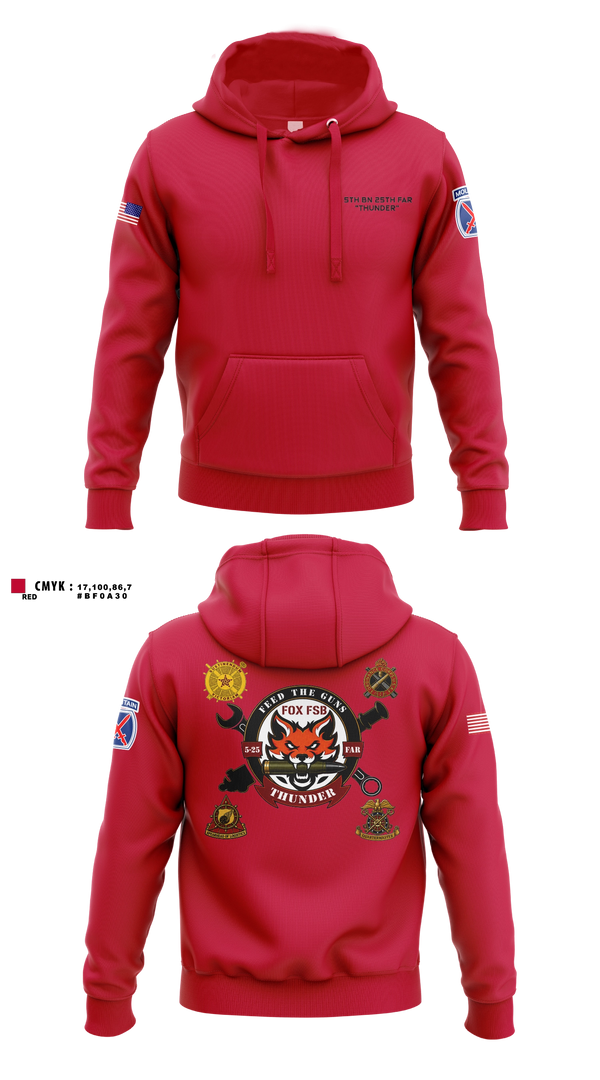 Hoodie, F FSB, 5-25 FAR, Army, Teamtime, Team time, sublimation, custom sports apparel, team uniforms, spirit wear, spiritwear, sports uniforms, custom shirts, team store, custom team store, fundraiser sports, apparel fundraiser